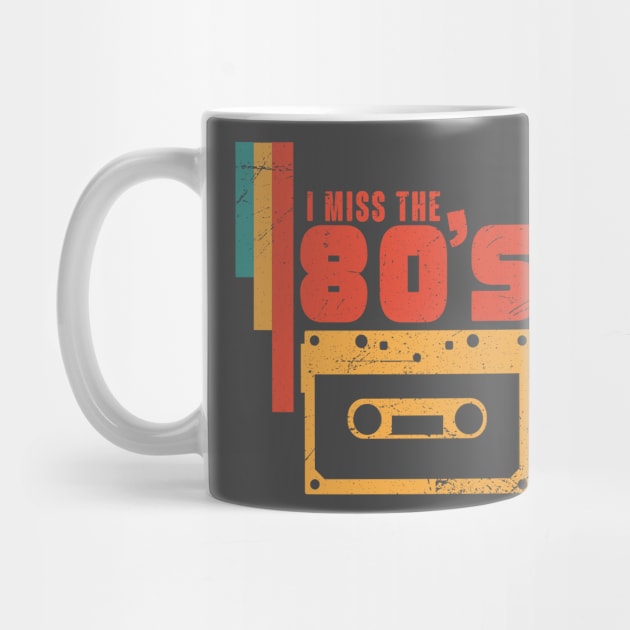 I miss the 80s retro vintage gift idea by PlimPlom